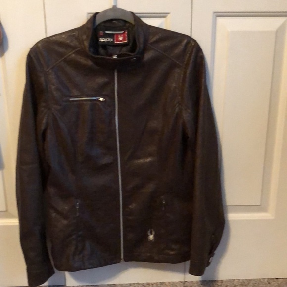 Spider ladies brown jacket - Picture 3 of 4